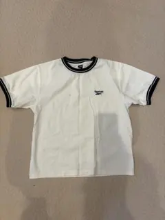 Reebok リンガーTシャツ ホワイト ネイビーのサムネイル