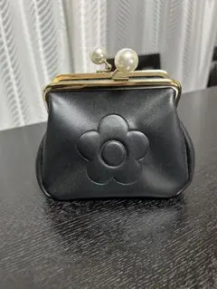 未使用品】 マリークワント MARY QUANT コインケース 水色 花 - メルカリ
