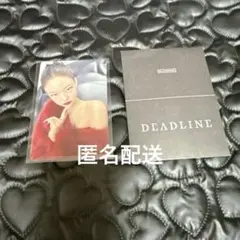 BLACKPINK POPUP JENNIE フォトカード