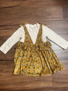 プティマイン　ワンピース　花柄