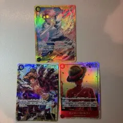 ワンピースカード　ルフィSEC & SR コビーSECまとめ売り