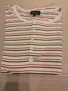 A.P.C. ストライプ 長袖Tシャツ Mサイズ