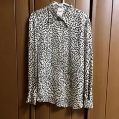 mondi 葉模様 長袖シャツ 36 シルクのサムネイル