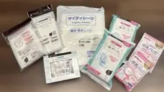 吸水・防水シーツ、産褥ショーツ・パッド、骨盤ベルト他