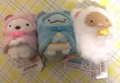 すみっこぐらしコレクションねずみ　しろくま、とかげ、とんかつ