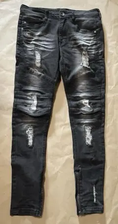 archive y2k chemical black stretch denim - メルカリ