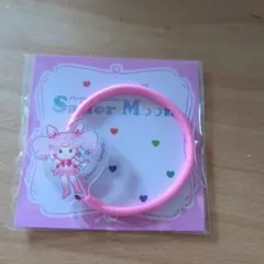 美少女戦士セーラームーン　ローソンコラボ　アクリルヘアゴム　ちびムーン