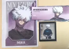 僕のヒーローアカデミア 荼毘 セット 缶バッチ ミラー カード ベースヤード