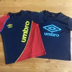 umbro Tシャツ 赤/黒 2枚セット　140センチ