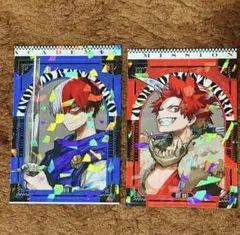 僕のヒーローアカデミア　最強ジャンプ1月号　ホログラムステッカー　2枚セット