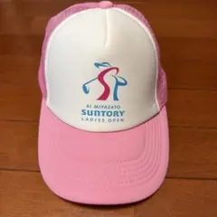 AI MIYAZATO SUNTORY LADIES OPEN キャップ