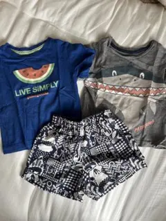 patagonia パタゴニア Tシャツ2枚とショーツセット　3-6M