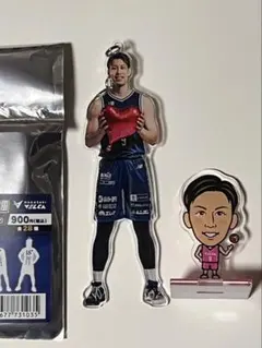 長崎VELCA シークレットクリスマス風アクリルキーホルダー アクスタ　森川正明