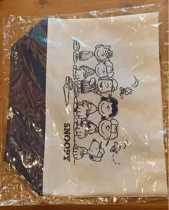 スヌーピーバイカラートートバッグ