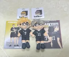 ハイキュー ロフト プラザ ジロリ ぬいぐるみ ポストカード 宮兄弟 侑 治