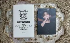 StrayKids ハン 映画 dominate 入場特典 トレカ