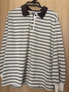 shein 長袖ポロシャツ