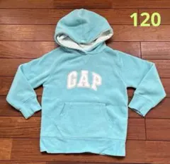 GAP 水色 フード付きパーカー 120