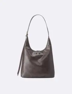 GU 2WAY ロングベルトバッグ ショルダーバッグ ブラウン