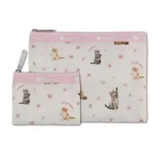 未開封　レスポートサック ポーチ MAQUIA 4月号 付録　猫