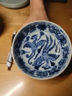 染付 麒麟文 鉢 陶磁器 染付 麒麟文 鉢 陶磁器 - メルカリ