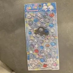 ぷくぷくあわわちゃん プチドロップステッカー　ボンボンドロップシール