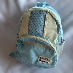 KP mimiちゃん キッズ リュック ライトブルー 水玉のサムネイル