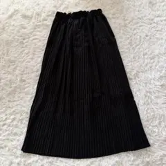 AS KNOW AS PINKY　プリーツコーデュロイロングスカート◆A1471