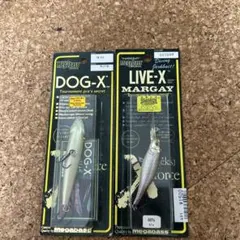 Megabass DOG-X & LIVE-X MARGAY 2点セットのサムネイル