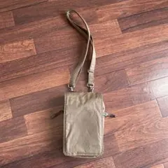 PORTER/吉田カバン　 　カーキ ナイロン ショルダーバッグ