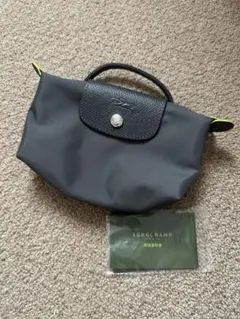 LONGCHAMP ミニトートバッグ グレーのサムネイル