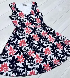 ✅ 4/25迄限定値下げ✅フランス製ノースリーブ ワンピース ひざ丈 M