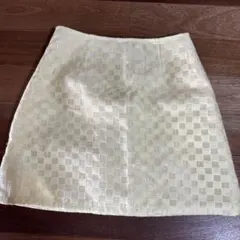 CECI McBEE イエロー ミニスカート Sサイズ