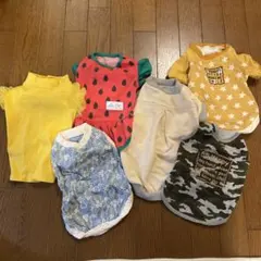 犬服 6点セット 小型犬 M〜L シーズー まとめ売り Koharufuku含む