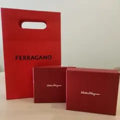 Salvatore Ferragamo ショップ袋 箱セットのサムネイル