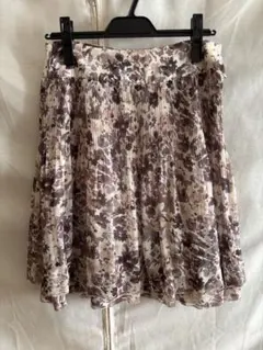 【美品】COMME CA ISM 花柄フレアスカート M
