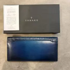 【あかさん】yuhakuクロコダイルコンビラウンドファスナーウォレット YCA114 クロコダイルコンビラウンドファスナーウォレット