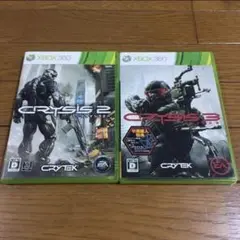 xbox360 / CRYSIS クライシス 2 & 3 セット