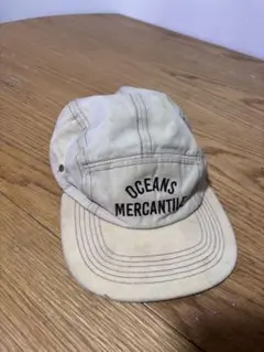 OCEANS MERCANTILE ベージュキャップ