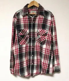 90s　ヴィンテージ Levi's アラスカ チェック柄 ネルシャツ　アメリカ製