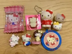 ハローキティ サンリオ詰め合わせガチャガチャキーホルダーセットまとめ売り