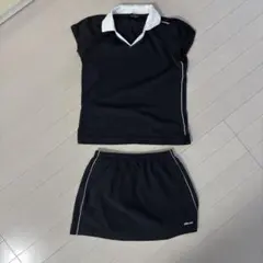 ellesse テニスウェア セット ブラック