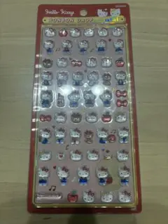 ハローキティ赤　 ボンボンドロップシールミニ　正規品