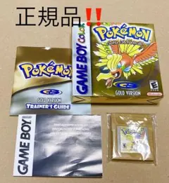 【任天堂正規品】ポケットモンスター金 英語・北米版 ゲームボーイカラー ポケモン