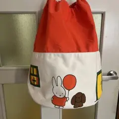 ミッフィー 巾着型 収納バッグ