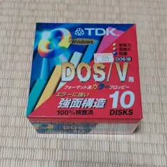 TDK カラーフロッピー Windows DOS/V用 10枚
