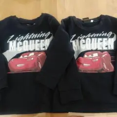 Lightning McQueen トレーナー 110 ネイビー×2枚