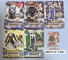y*i様 アイカツカード 藤堂ユリカ ロリゴシック ブルーブロックチェックコーデ