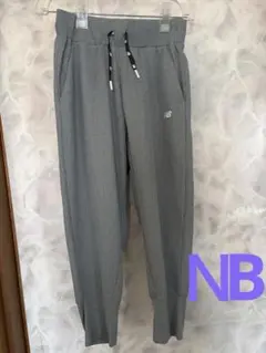 New Balance ワッフル素材 ジャージパンツ グレーのサムネイル
