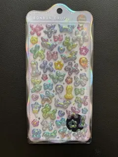 正規品 ボンボンドロップシール ばるーんボンボン ちゅるきら 風船 オーロラ